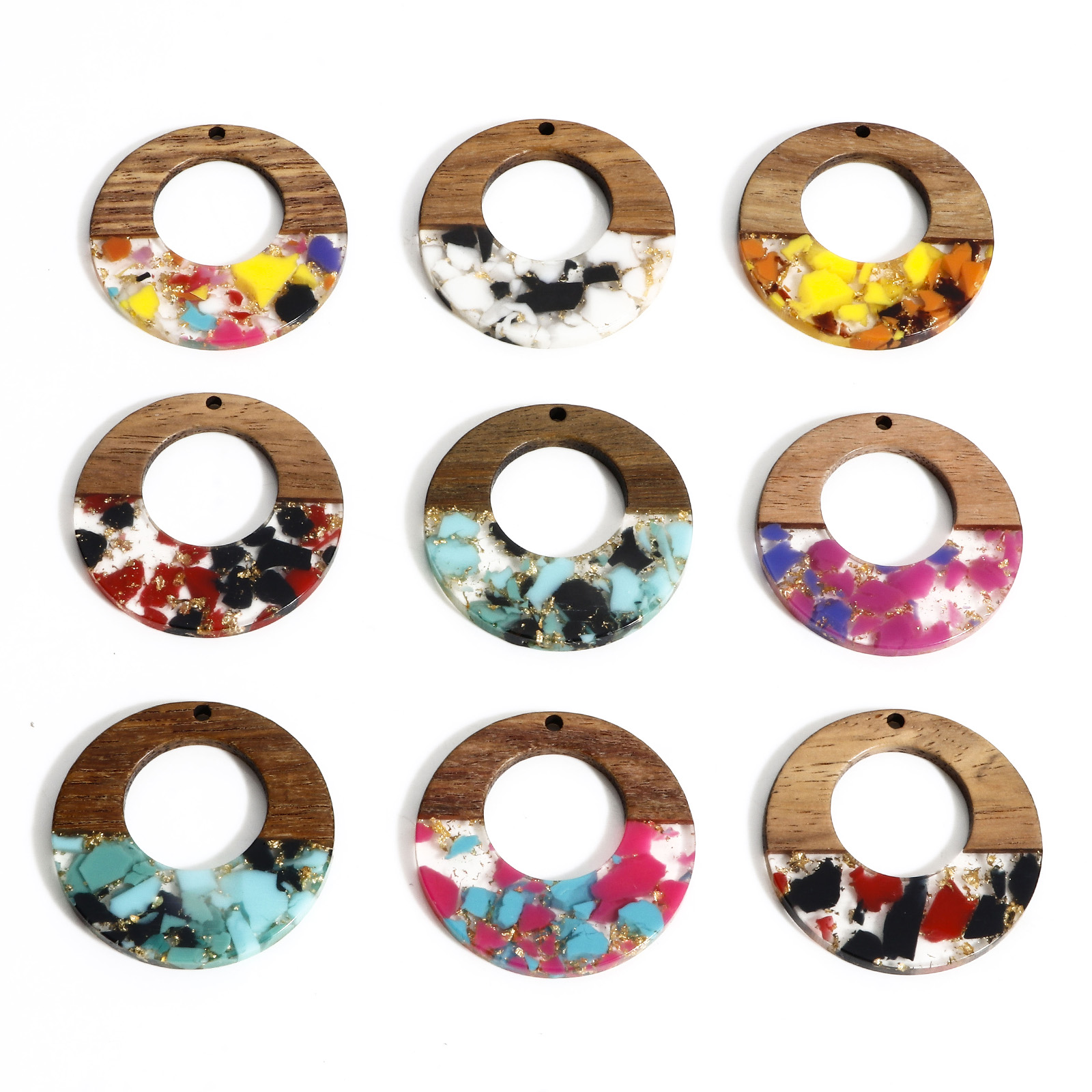 2Piece Vintage Wooden Charms R - Woodworking Resin recension och pris
