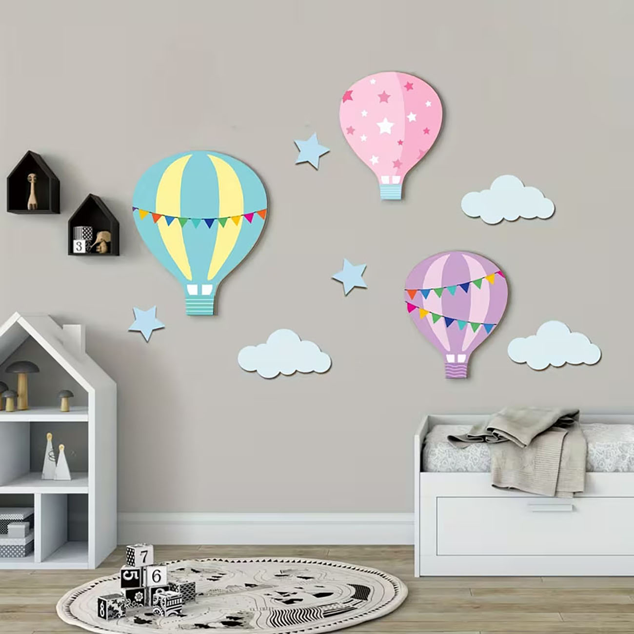 Wooden 2D Wall Decoration (9-P - Woodworking Glue recension och pris
