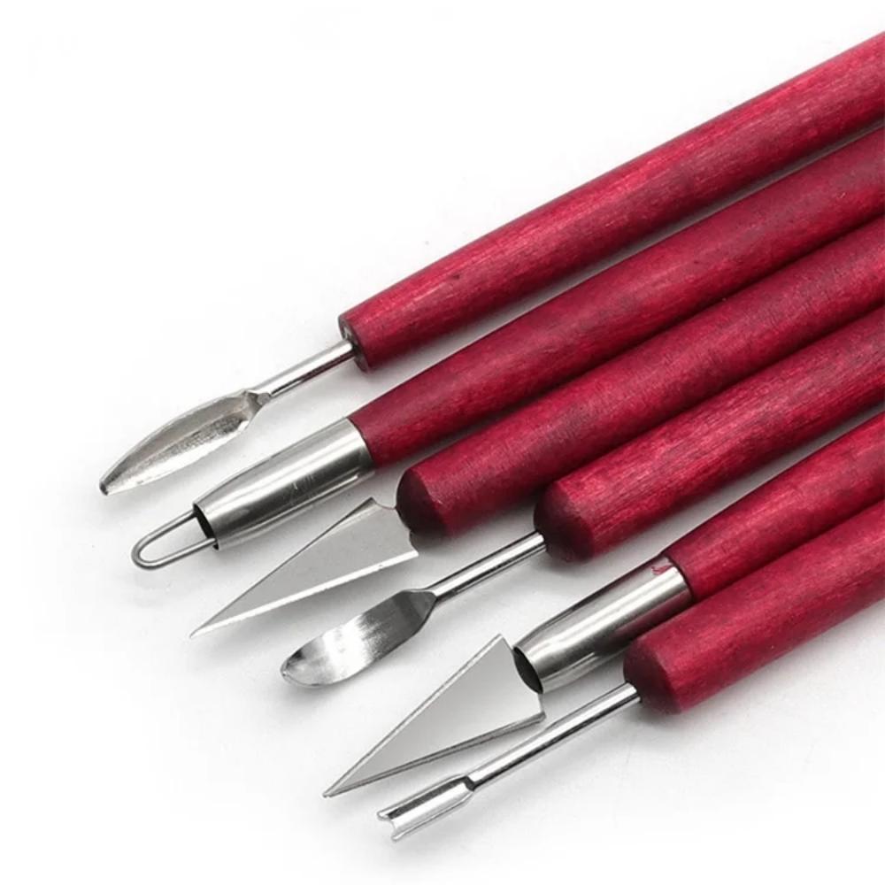 6PCS Sculpting Tool Pottery Wo - Wood Chisel Set recension och pris