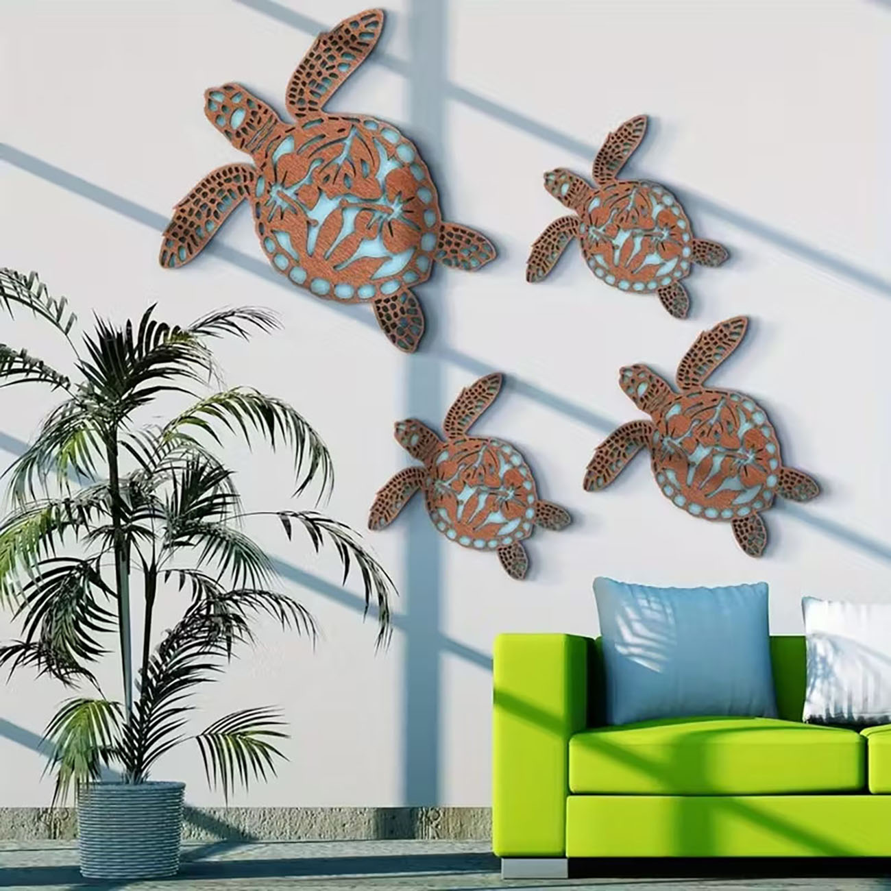 A Set of 4 Wooden Fish Wall De - Woodworking Glue recension och pris