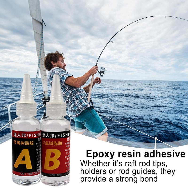 Adhesive For Fishing Rod Fishi - Woodworking Resin recension och pris