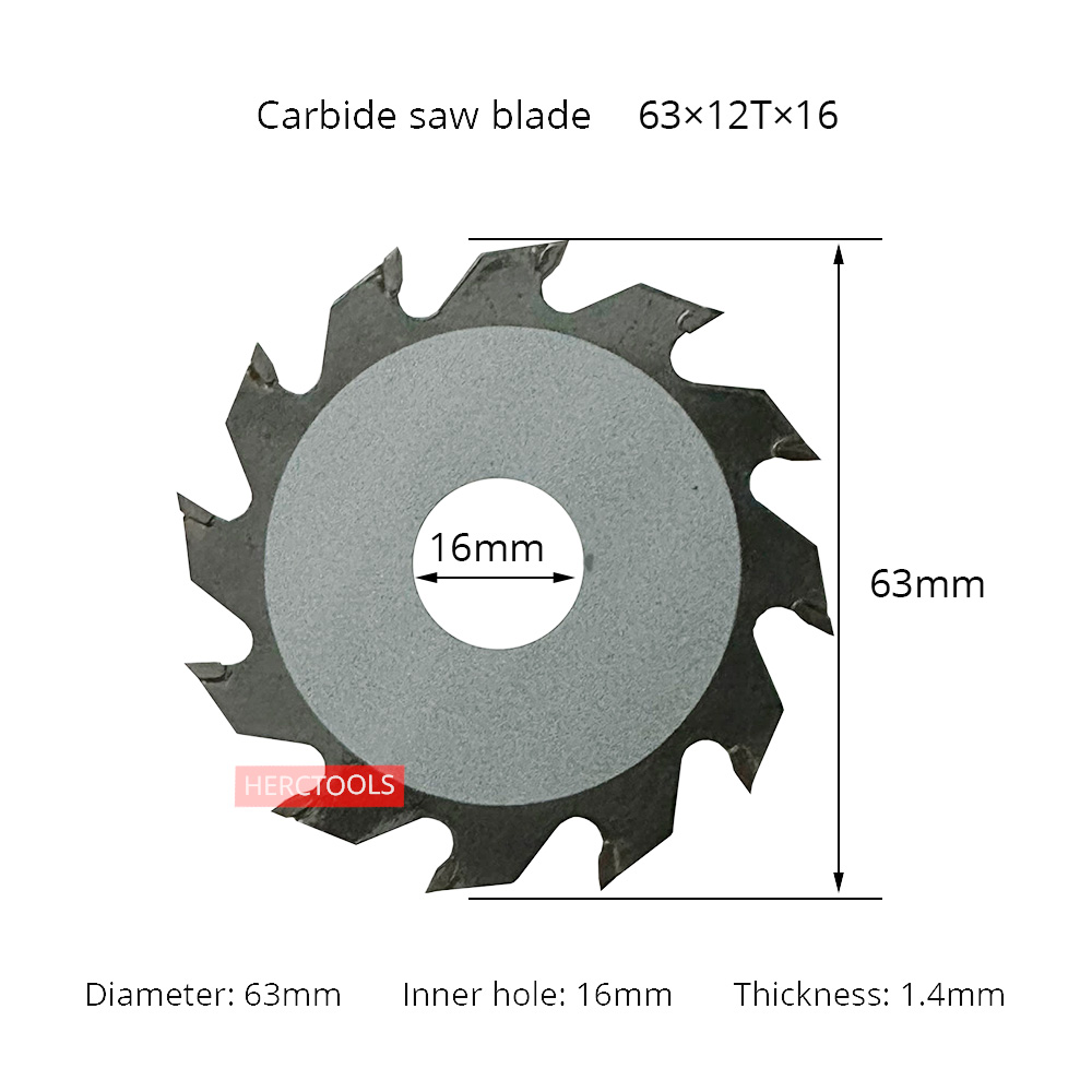 63 mm Circular Saw Blade, Allo - Woodworking Resin recension och pris