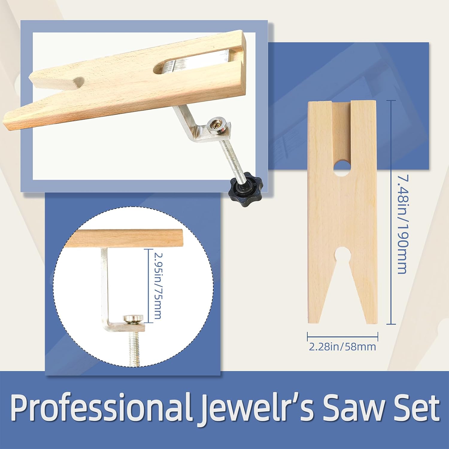 PHYHOO Complete Wax Ring Makin - Wood Chisel Set recension och pris