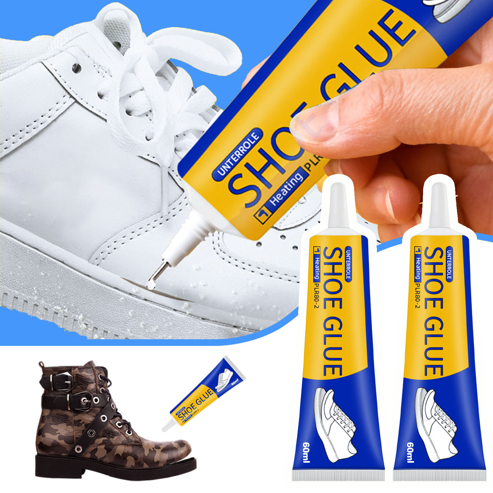 1/3pcs 60ML Clear Shoe Repair  - Woodworking Resin recension och pris
